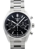タグホイヤー - カレラ クロノグラフ キャリバーホイヤー02 | TAG HEUER | CBN2010.BA0642 | SS 黒文字盤 自動巻き ブレスレット| 未使用品