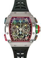 リシャールミル - オートマティック スプリットセコンド クロノグラフ | RICHARD MILLE | RM65-01 | TI スケルトン文字盤 自動巻き ラバー | 中古