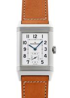 ジャガールクルト - レベルソ クラシック ラージ スモールセコンド | JAEGER LECOULTRE | Q3858522(214.8.62) | SS シルバー文字盤 手巻き レザー | 中古