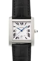 カルティエ - タンクフランセーズ XXL | CARTIER | W5101755 | SS シルバー文字盤 自動巻き レザー | 中古