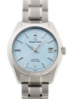 グランドセイコー - ヘリテージコレクション メカニカルハイビート 36000 氷瀑 | GRAND SEIKO | SBGH349(9S85-02E0) | TI アイスブルー文字盤 自動巻き ブレスレット | 未使用品