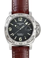 オフィチーネパネライ - ルミノール GMT | OFFICINE PANERAI | PAM00029 | SS 黒文字盤 自動巻き レザー | 中古