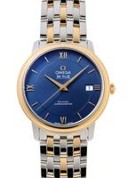 オメガ - デ ヴィル | OMEGA | 424.20.37.20.03.001 | YG&SS ブルー文字盤 自動巻き ブレスレット