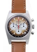 ゼニス - クロノマスター リバイバル エルプリメロ A385 | ZENITH | 03.A384.400/385.C855 | SS ブラウン文字盤 自動巻き レザー | 未使用品