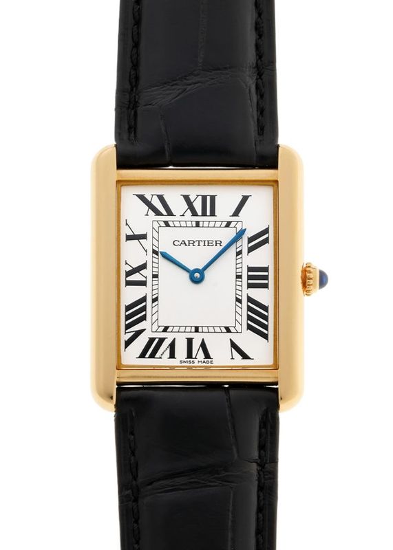 カルティエ - タンクソロ LM | CARTIER | W5200004 | YG&SS シルバー