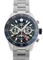 タグホイヤー - カレラ クロノグラフ キャリバーホイヤー02 | TAG HEUER | CBG2A1Z.BA0658 | SS 黒文字盤 自動巻き ブレスレット | 未使用品