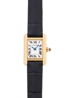 カルティエ - タンクルイ カルティエ ミニ | CARTIER | WGTA0352 | YG シルバー文字盤 クォーツ レザー