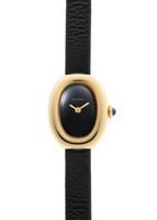 カルティエ - ベニュワール ミニ | CARTIER | WGBA0040 | YG 黒文字盤 クォーツ レザー