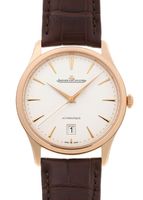 ジャガールクルト - マスターウルトラスリム デイト | JAEGER LECOULTRE | Q1232510 | PG アイボリー文字盤 自動巻き レザー | 委託品 | 中古
