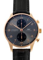 IWC - ポルトギーゼ クロノグラフ | INTERNATIONAL WATCH COMPANY | IW371610 | RG グレー文字盤 自動巻き レザー | 中古