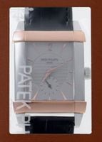 パテックフィリップ - ゴンドーロ | PATEK PHILIPPE | 5111PR-001 | PT&RG シルバー文字盤 手巻き レザー | レストア