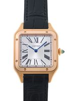 カルティエ - サントス デュモン LM | CARTIER | WGSA0021 | RG シルバー文字盤 クォーツ レザー | 委託品 | 中古
