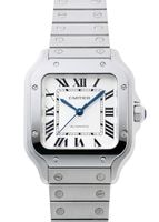 カルティエ - サントス ドゥ カルティエ MM | CARTIER | WSSA0029 | SS シルバー文字盤 自動巻き ブレスレット