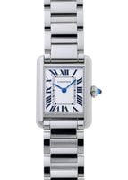カルティエ - タンク マスト SM ソーラービート | CARTIER | WSTA0121 | SS シルバー文字盤 ソーラー ブレスレット | 未使用品