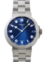 ブレゲ - マリーン | BREGUET | 5517TI/Y1/TZ0 | TI ブルー文字盤 自動巻き ブレスレット