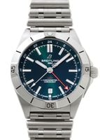 ブライトリング - クロノマット オートマチック GMT 40 | BREITLING | A32398101L1A1 | SS グリーン文字盤 自動巻き ブレスレット | 未使用品