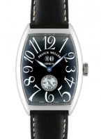 フランクミュラー - メンズ トノーカーベックス グランドギシェ ステンレススティール | FRANCK MULLER | 6850S6 | GG 黒文字盤 レザー