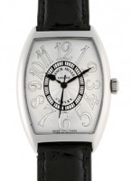 フランクミュラー - メンズ トノーカーベックス レリーフ | FRANCK MULLER | 6850SC RELIEF | 18KWG シルバー文字盤 レザー