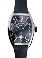 フランクミュラー 7080SCDT MAR トノーカーベックス マリナー SS 黒文字盤 自動巻き ラバー