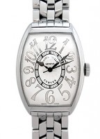 フランクミュラー - トノーカーベックス レリーフ | FRANCK MULLER | 6850SC RELIEF | SS シルバー文字盤 自動巻き ブレスレット