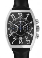 フランクミュラー 8885CCCDT CASA カサブランカ  SS 黒文字盤 自動巻き ラバー