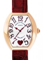 フランクミュラー 5000HSC C6H  ハートトゥハート PG シルバー文字盤 自動巻き レザー