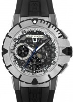 ハリー ウィンストン - オーシャン スポーツ クロノグラフ ザリウム | HARRY WINSTON | OCSACH44ZZ002 | スケルトン文字盤 自動巻き ラバー
