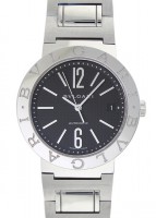 ブルガリ BB38BSSD/N ブルガリブルガリ 38mm SS 黒文字盤 自動巻き ブレスレット