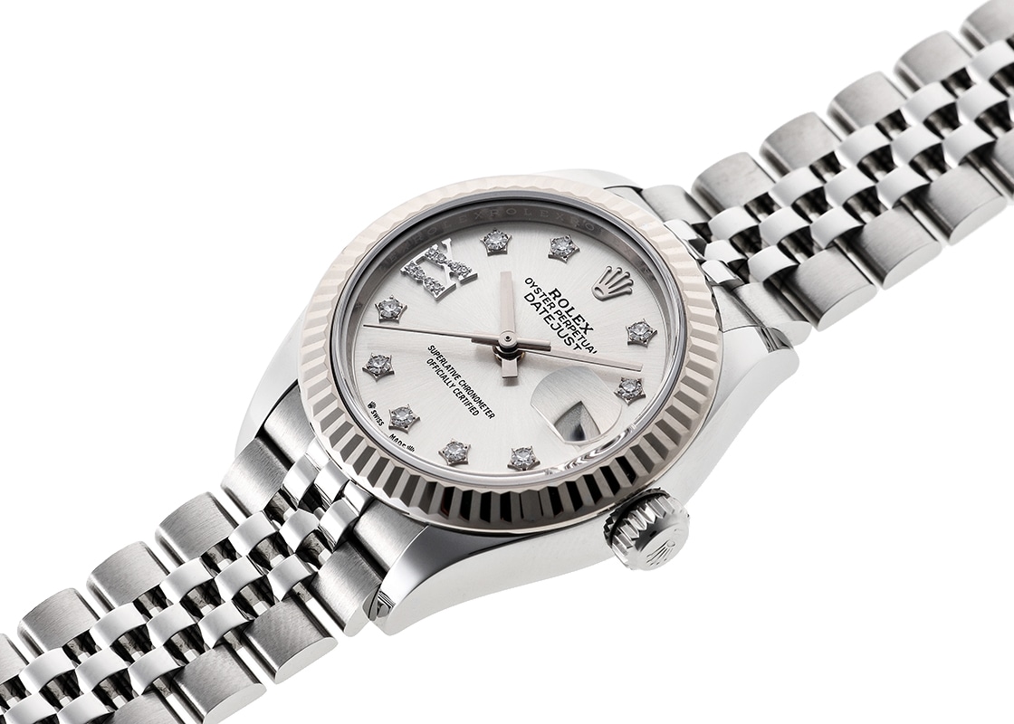 HUAYRA （ウアイラ)オイスターパーペチュアルデイト 自動巻き)シルバー