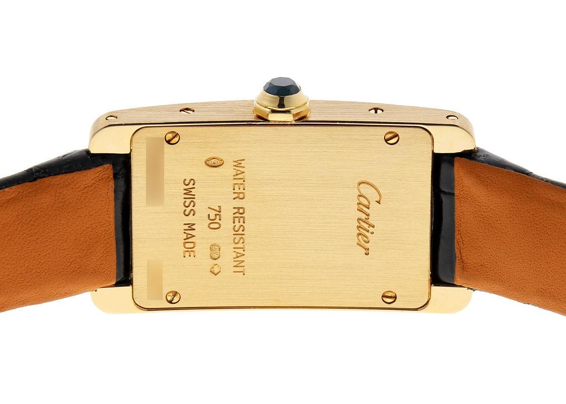 カルティエ タンクアメリカンSM YG W2601556 YG クォーツ Cartier】カルティエ『タンクアメリカンSM』W2601556 レディース