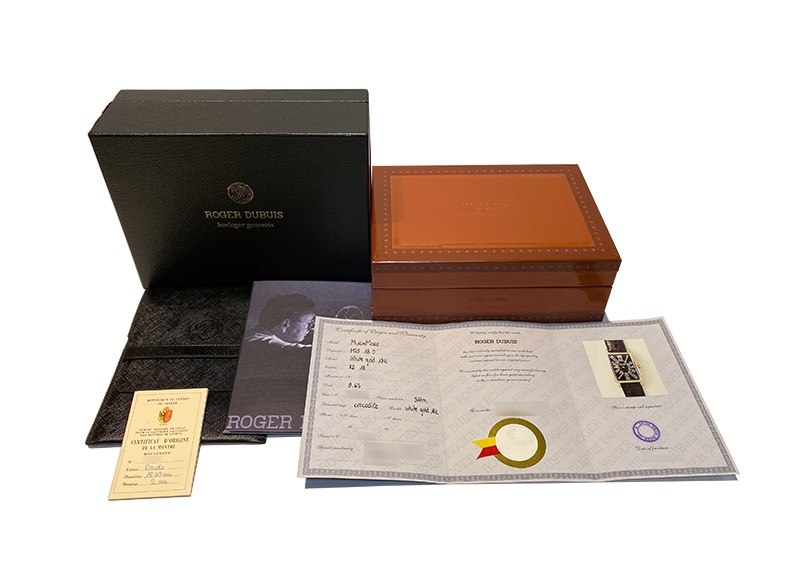 ロジェデュブイ - マッチモア | ROGER DUBUIS | M25 18 0 | WG 黒文字