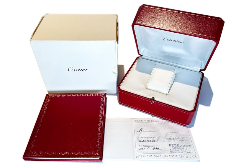 CARTIER カルティエ　時計　タンク　収納ボックス CARTIER カルティエ 時計 タンク 収納ボックス CARTIER