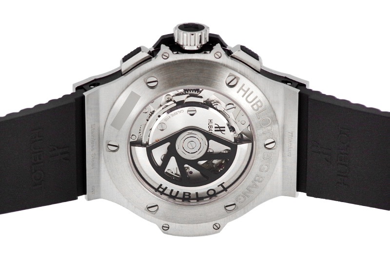 HUBLOT ビックバン 自動巻き HUBLOT ウブロ 時計 ビッグバン・アエロバン・ダイヤベゼル 自動