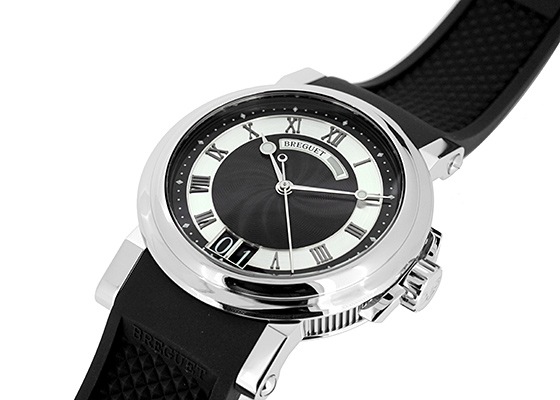 ブレゲ マリーン2 ラージデイト5817用 黒ラバーベルト XSサイズ ブレゲ マリーン2 ラージデイト5817用 黒ラバーベルト XSサイズ
