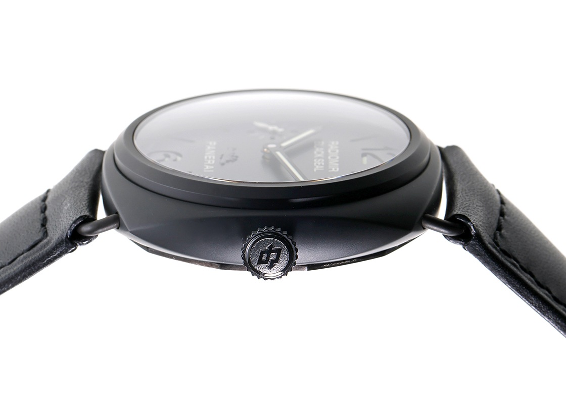 パネライ ラジオミール ブラックシール 箱ギャラ付 未使用純正革ベルト 裏スケ メンズ 手巻 【時計】 オフィチーネ パネライ ラジオミール ブラックシール PAM00183 手巻き