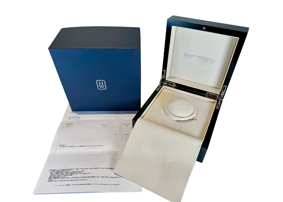 ハリー・ウィンストン プルミエール クロコ ベルト Ｓサイズ【新品、未使用】 HARRY WINSTON - HARRY WINSTONハリーウィンストン時計プルミュ