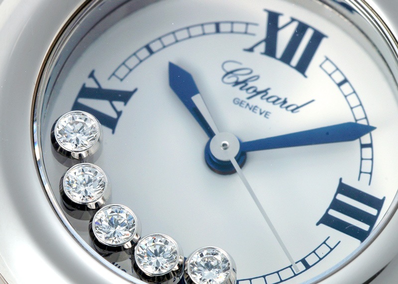 ショパール - ハッピースポーツ 5pave | CHOPARD | 27/8245/23 | SS 白 