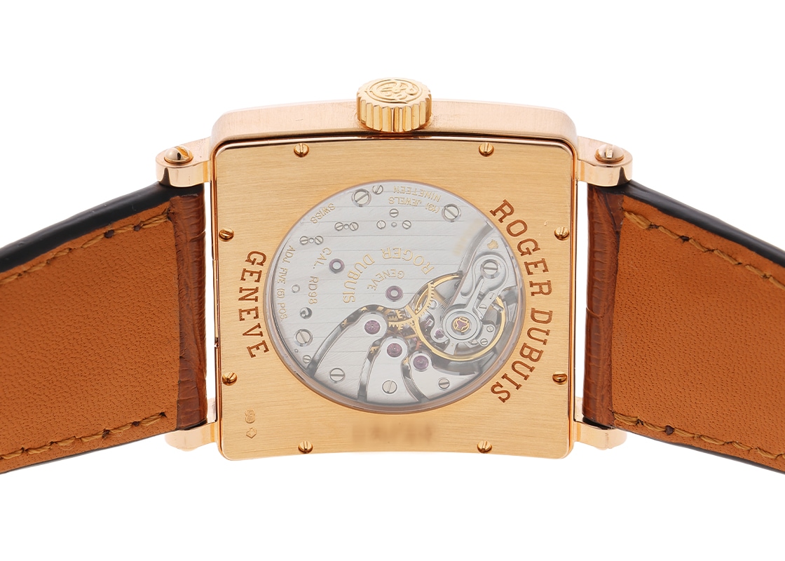 ロジェデュブイ - ゴールデンスクエア ベゼルダイヤ | ROGER DUBUIS