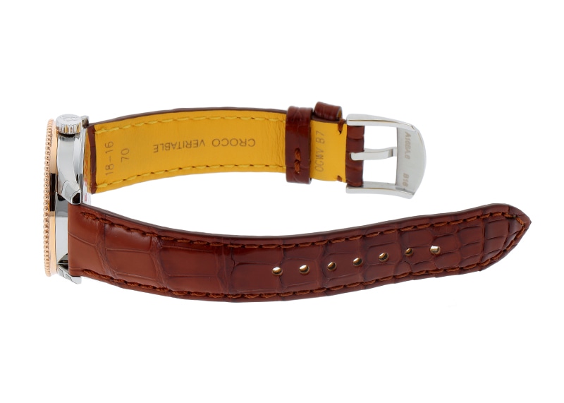 未使用】ブライトリング 純正アリゲーターベルト 18-16