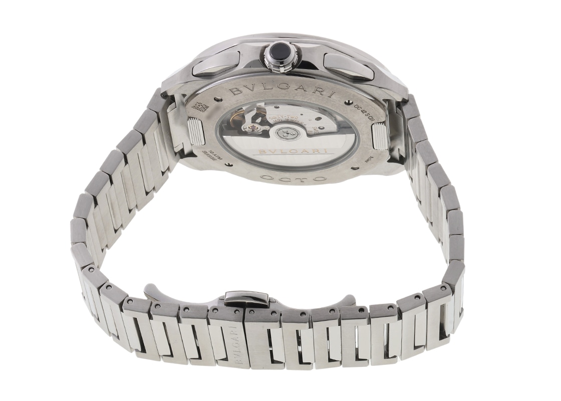 ブルガリ - オクト ローマ | BVLGARI | 103471(OC42SCH) | SS 黒文字盤