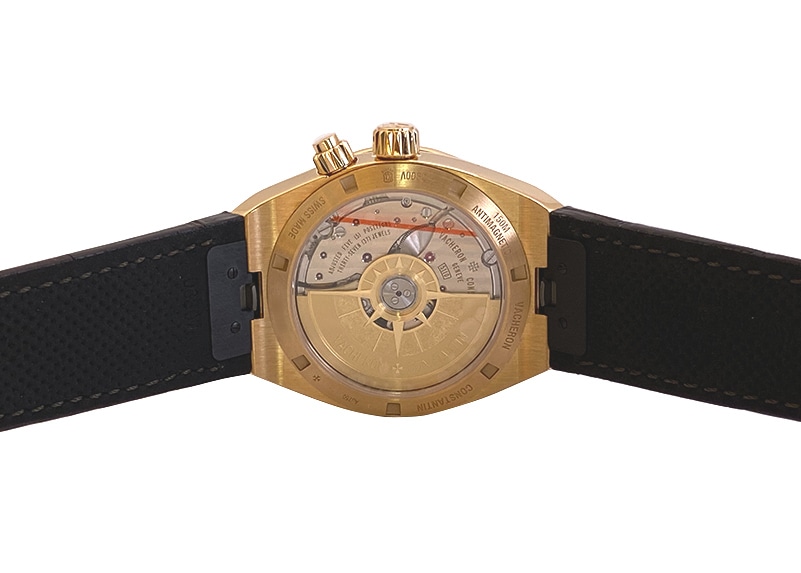 【ブティック購入品】ヴァシュロンコンスタンタン　ラバーベルト　オーヴァーシーズ ヴァシュロンコンスタンタン - オーヴァーシーズ デュアルタイム