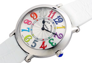 フランクミュラー 8038QZ COLDRM ロンド カラードリーム SS シルバー