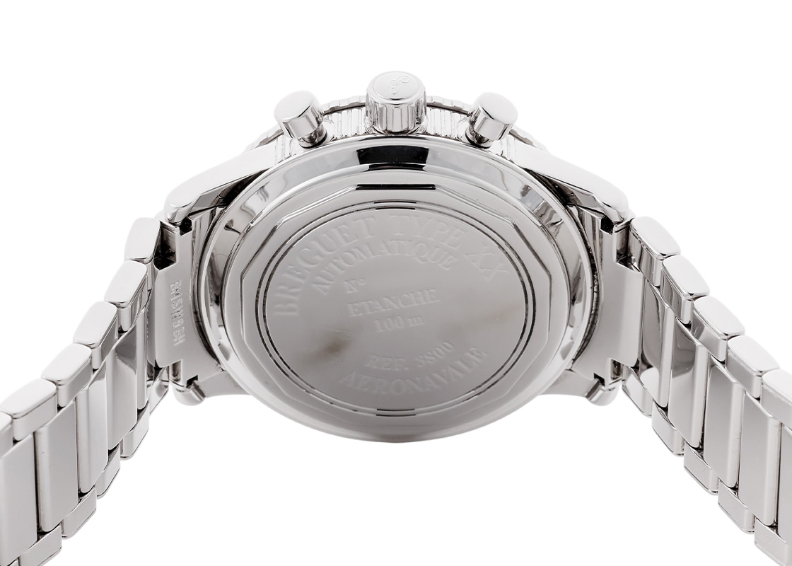 ブレゲ - アエロナバル | BREGUET | 3800ST/92/SW9 | SS 黒文字盤 自動