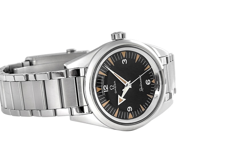 ジャンク品OMEGA レイルマスター1957 トリロジー 文字盤