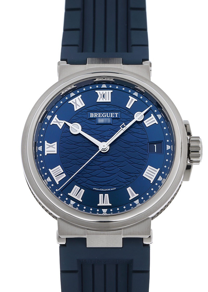 ブレゲ - マリーン | BREGUET | 5517BB/Y2/5ZU | WG ブルー文字盤 自動 