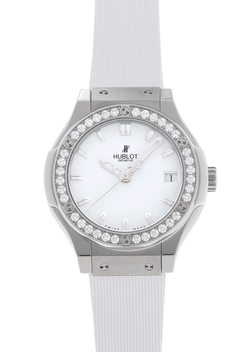 HUBLOT ウブロ　クラシックフュージョン　純正ラバーベルト　ホワイト　白 HUBLOT ウブロ クラシックフュージョン 純正ラバーベルト ホワイト 白