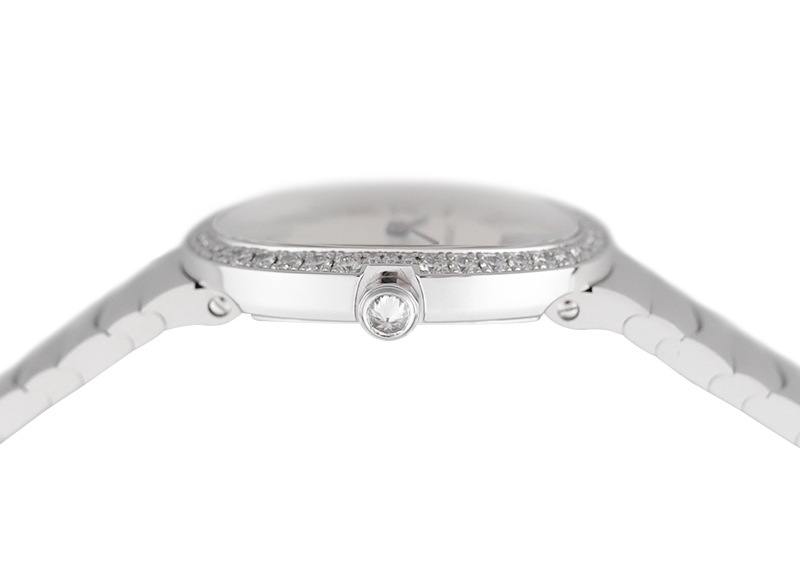 カルティエ 【美品】Au750 WB520006 ベニュワールSM ダイヤベゼル クオーツ Cartier - カルティエ 【美品】Au750 WB520006 ベニュワールSM ダイヤ