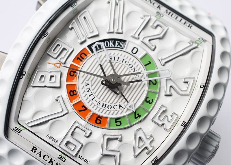 フランクミュラー V45 C GOLF TTBCBC ヴァンガード ゴルフ TI 白文字盤