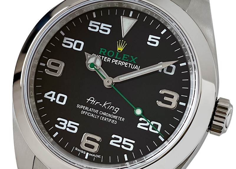 美品 エアキング 116900 ROLEX純正 オイスターブレス ロレックス 楽天市場】ロレックス Rolex 116900 エアキング ブラック 【中古