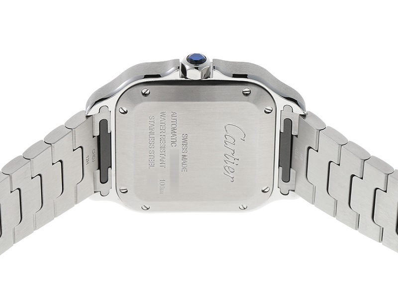 未使用 カルティエ サントスMM 替えベルト Dバックル WSSA0061